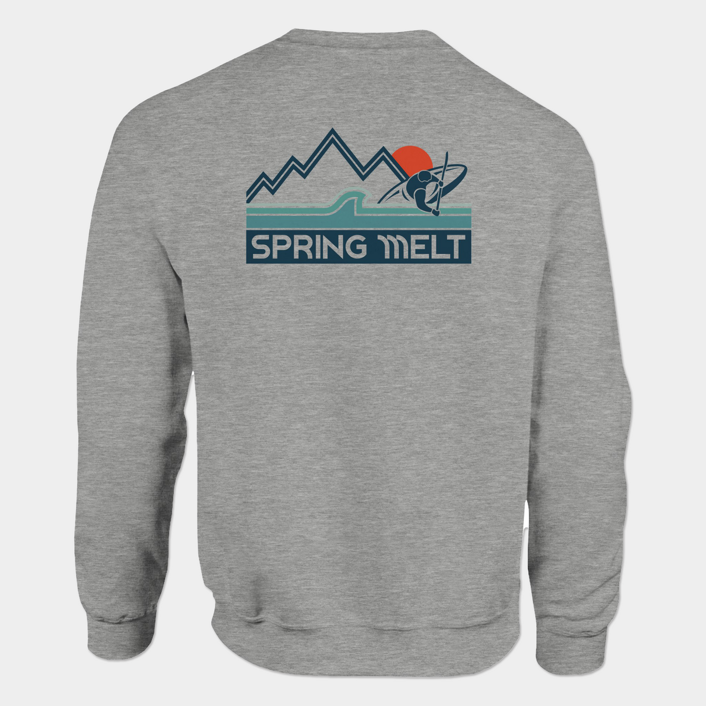 Mountain Wave Sweater - blue