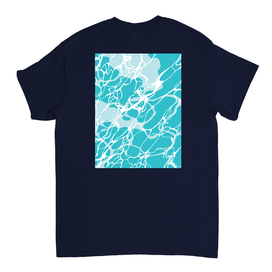 White Water Surface - Navy