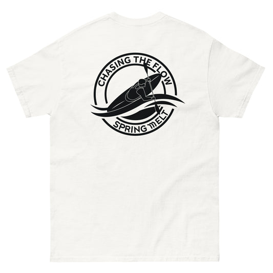 Chasing The Flow & Spring Melt collab T-Shirt - Black/White